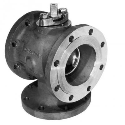 Jamesbury™ 3 way flanged ball valve
