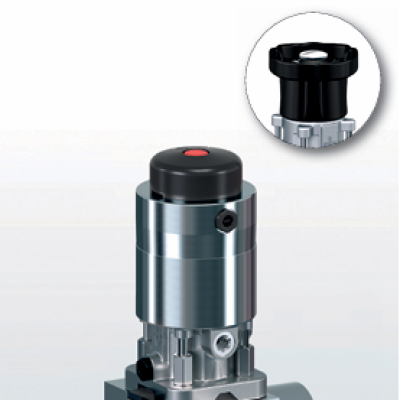 Series 40000 | T valve Diaphragm valve, manually or pneumatically controlled