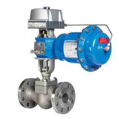 Neles™ RotaryGlobe™ control valve, series ZX